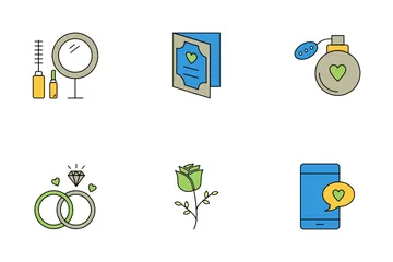 Love And Wedding Icon Pack