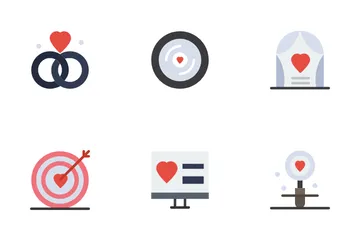 Love And Wedding Icon Pack