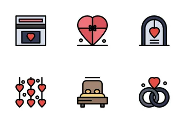 Love And Wedding Icon Pack