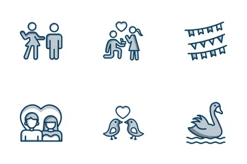 Love And Wedding Icon Pack