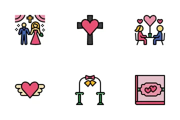 Love And Wedding Icon Pack