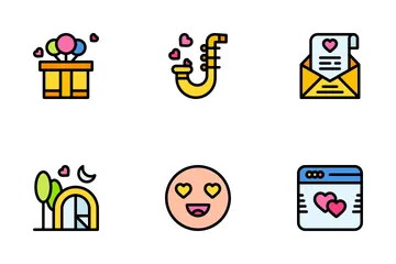Love And Wedding Icon Pack