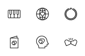 Love & Marriage Icon Pack