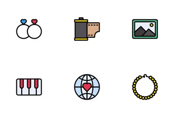 Love & Marriage Icon Pack