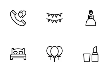 Love & Marriage Icon Pack