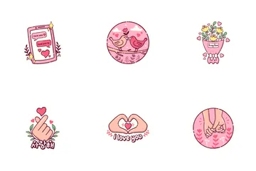 Love Sticker Icon Pack