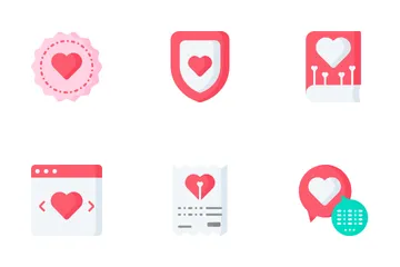 Love Valentine Day Icon Pack