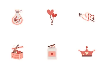 Love Valentine Icon Pack