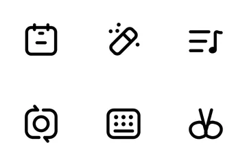 Lovely Line Icon Package Icon Pack