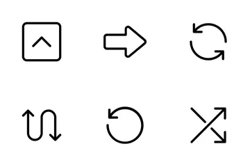 Lucid - Arrows And Directions Icon Pack