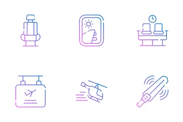 Luftfahrt Symbolpack