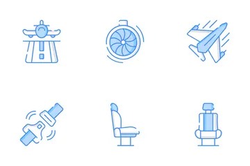Luftfahrt Symbolpack