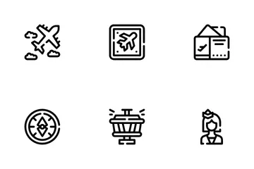 Luftfahrt Symbolpack