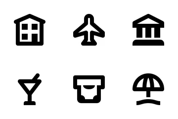 Lugares y orientación Paquete de Iconos