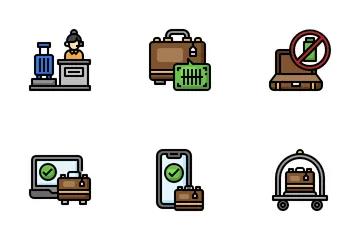 Luggage Icon Pack