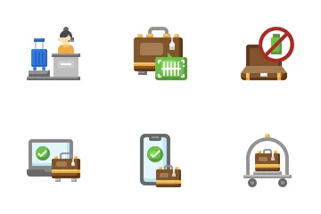 Luggage Icon Pack