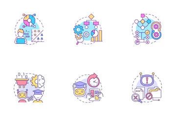 Machine Learning And AI Icon Pack