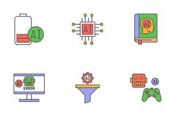 Machine Learning Icon Pack