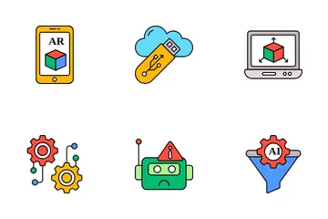 Machine Learning Icon Pack