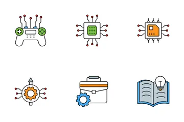 Machine Learning Icon Pack