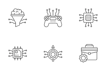 Machine Learning Icon Pack