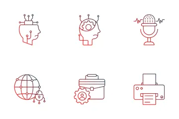 Machine Learning Icon Pack