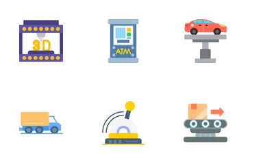 Machinery Icon Pack