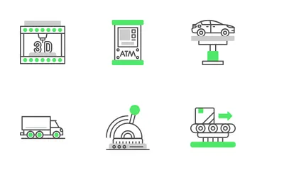 Machinery Icon Pack