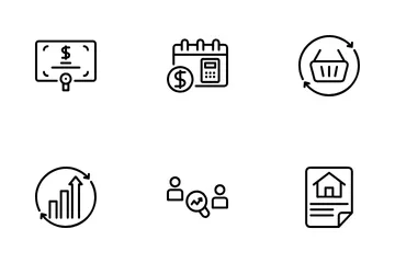 Macroéconomie Pack d'Icônes