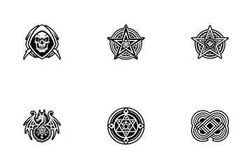 Magic And Alchemy Symbols Icon Pack