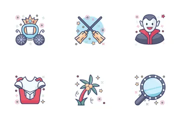 Magic And Fairy Tales Icon Pack