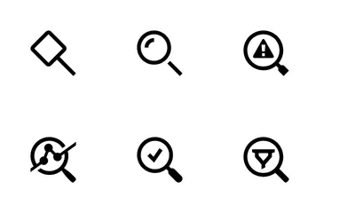 Magnifiers Icon Pack