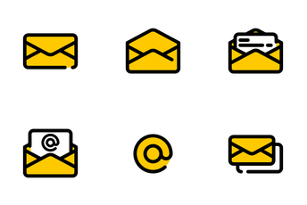 Mail And Contact Icon Pack