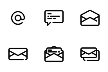 Mail Dan Contact Icon Pack