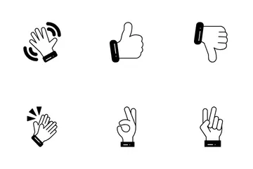 Emoji main Pack d'Icônes