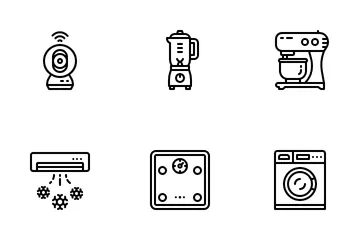 Accueil Électrique Pack d'Icônes