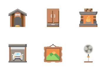 Maison et vie Pack d'Icônes