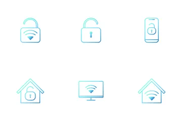 Maison intelligente Pack d'Icônes