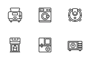 Maison intelligente Pack d'Icônes