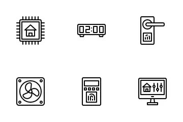 Maison intelligente Pack d'Icônes