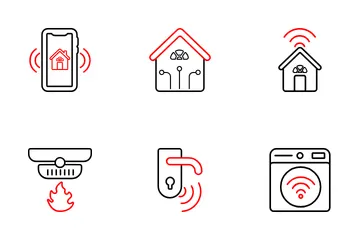 Maison intelligente Pack d'Icônes