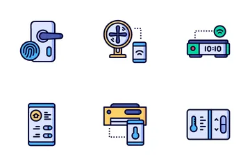 Maison intelligente Pack d'Icônes