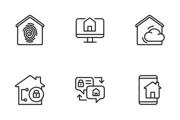 Maison intelligente Pack d'Icônes