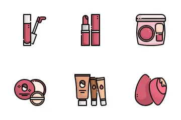 Make Up And Beauty Icon Pack