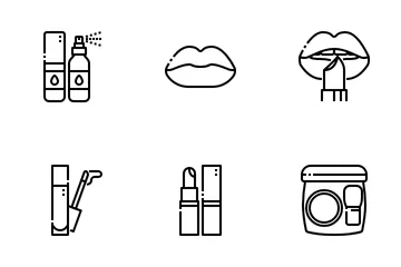 Make Up And Beauty Icon Pack