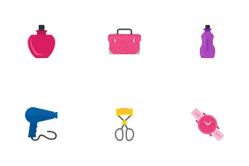 Make-up & Accessoires Icon Pack