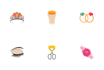 Makeup And Accessories  Icon Pack
