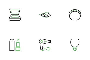 Makeup And Accessories  Icon Pack