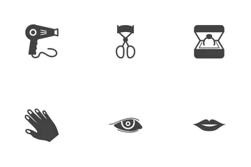 Makeup And Accessories  Icon Pack