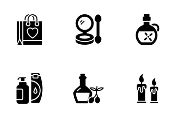Makeup And Fashion Icon Pack